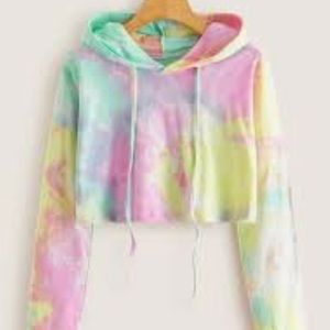 The Dye Crop Hoodie
